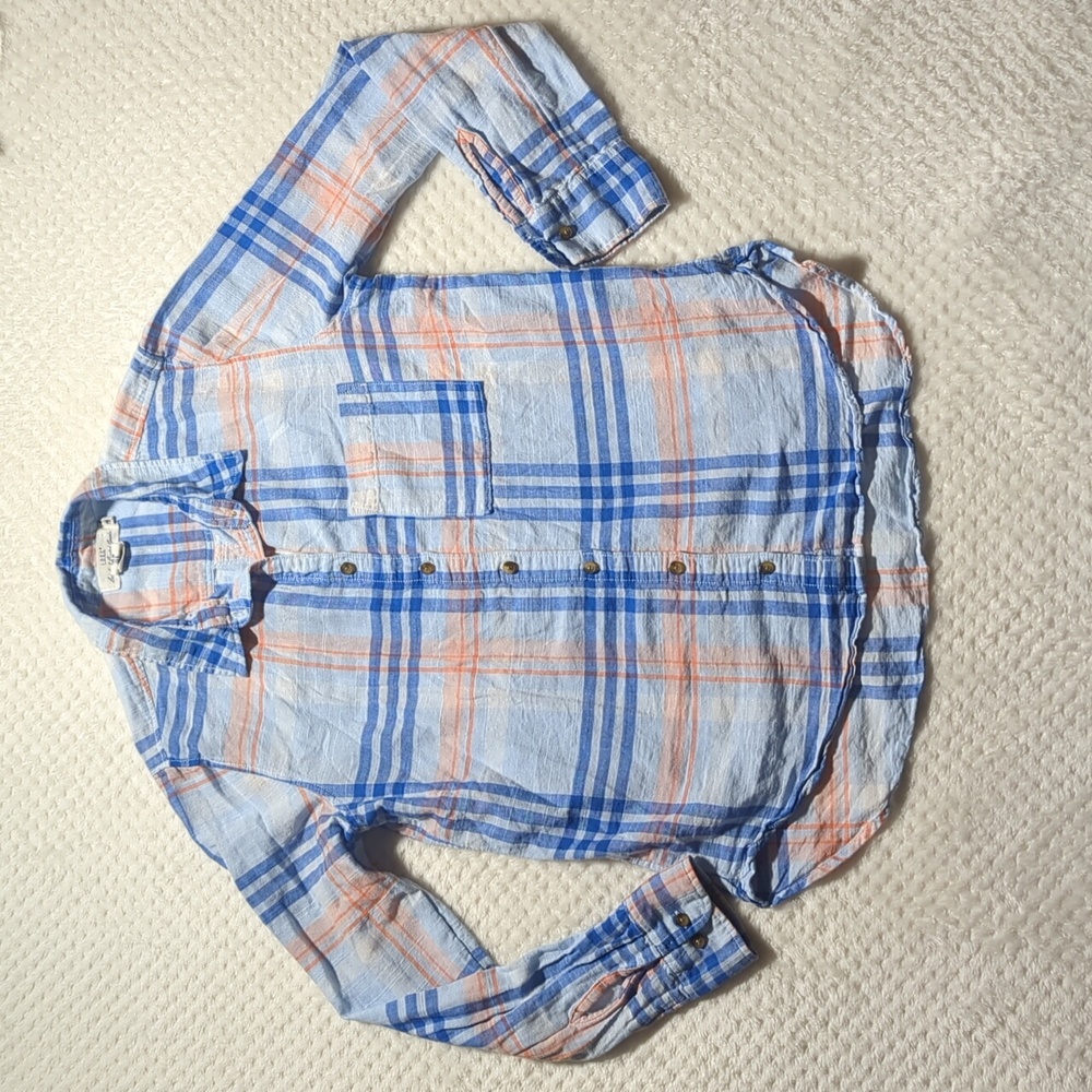 H&M Label of Graded Goods Plaid Button Down Shirt